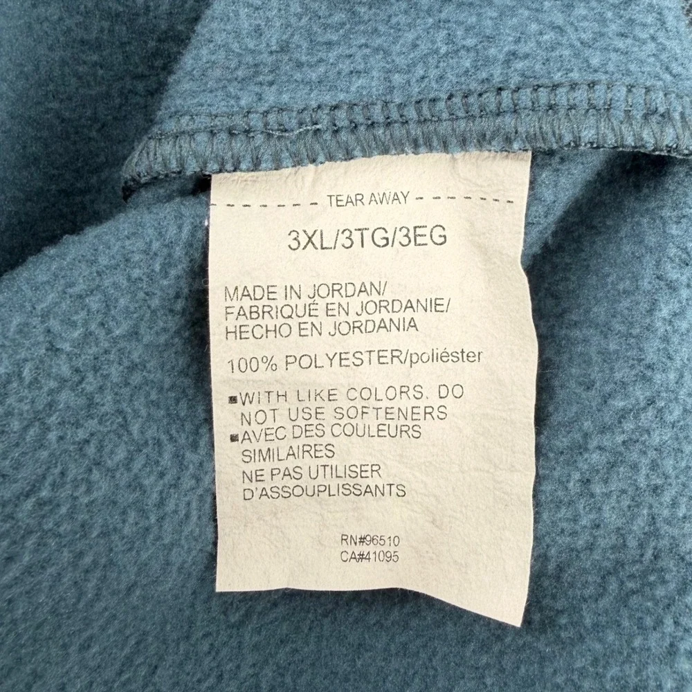 Under Armour ColdGear Men's Quarter Zip Pullover Sweater Blue‎ Heathered 3XL